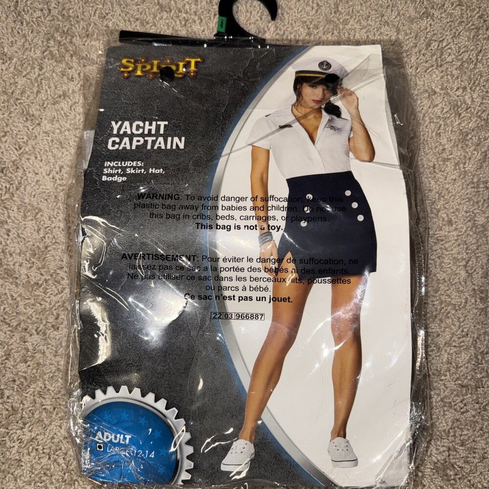 Halloween costume - Yacht captain Female Large